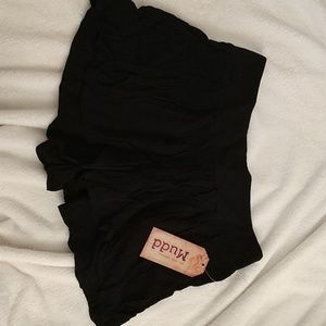 Mudd Flowy Short, Medium Black